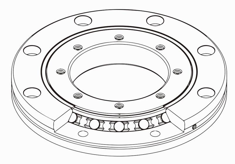 MRU 内外圈整体，带安装孔